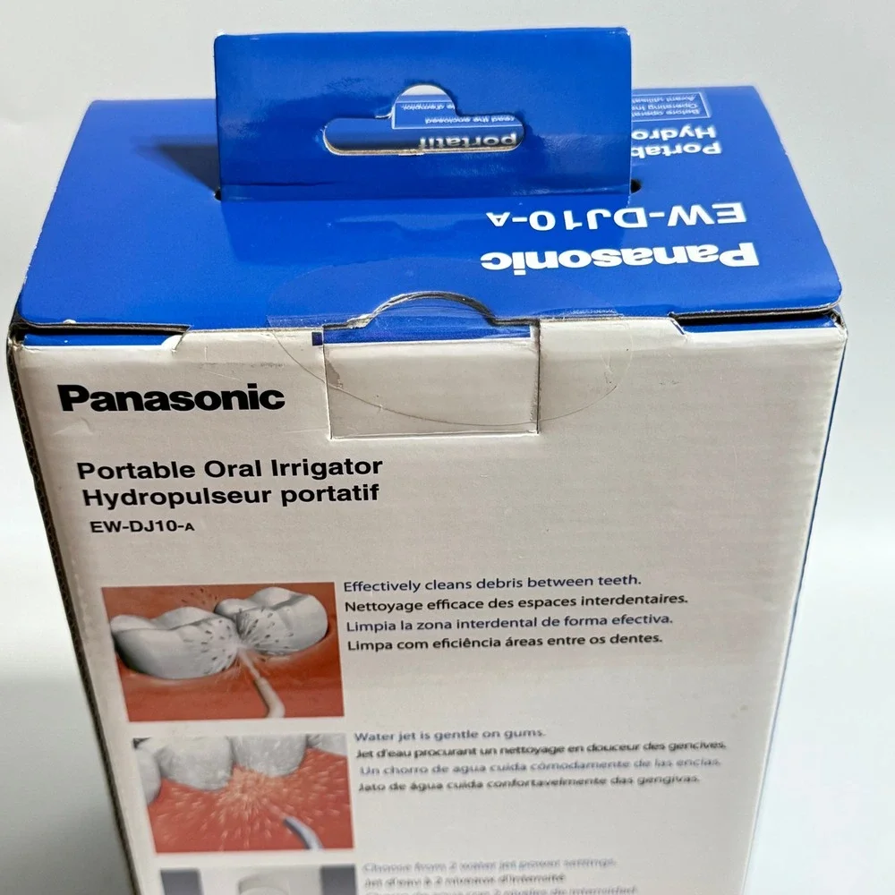 Panasonic Portable Oral Irrigator EW-DJ10-A Travel Water Flosser Sealed New
